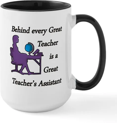 Vista 30 de CafePress Taza de café de cerámica para profesor/matemáticas inglesas, taza de té de 15 onzas