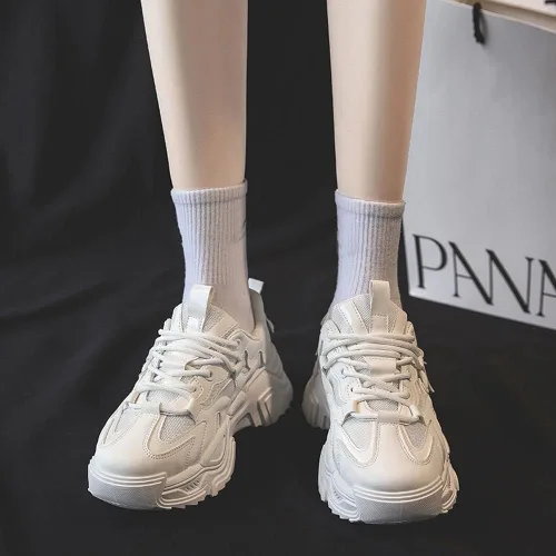 Vista 6 de VV87 Tenis deportivos de malla transpirable para mujer estilo casual para correr caminar 55-85
