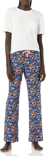 Vista 3 de Tienda Essentials pantalón de popelina para dormir para mujer