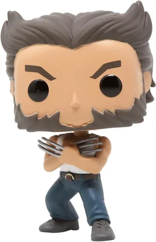 Vista 6 de POP Marvel: X-Men 20th Anniversary – Wolverine in Tanktop Funko Pop! Figura de vinilo (incluye funda protectora compatible con POP Box), multicolor