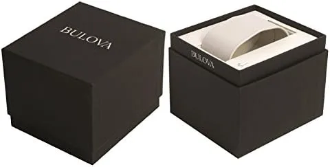 Vista 3 de Bulova 98R182 Reloj analógico de cuarzo de dos tonos para mujer