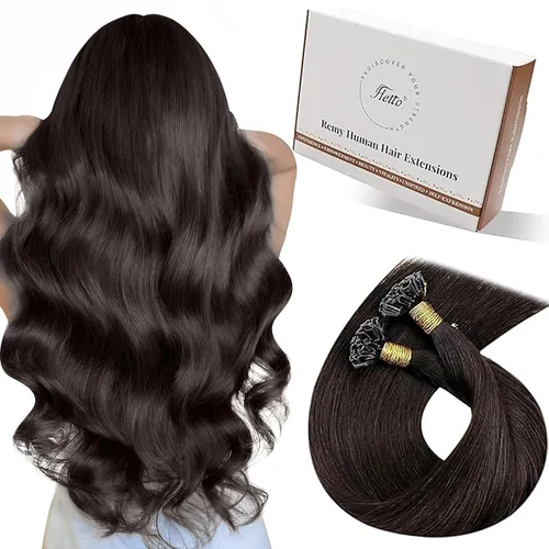 Vista 83 de 【Descuento】Hetto - Extensiones de cabello con cinta adhesiva, 40g, extensiones de cabello humano, color rubio ceniza oscuro degradado a rubio medio