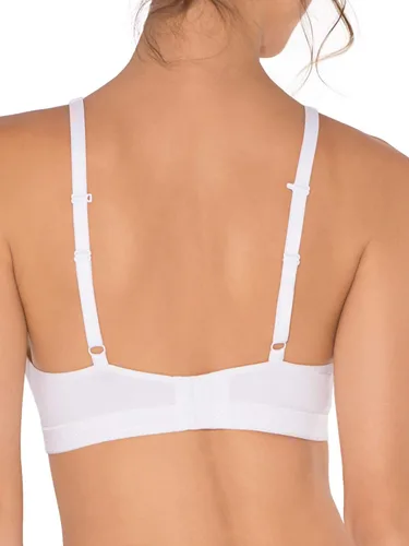 Vista 5 de Fruit of the Loom Bralette de algodón sin aros para mujer