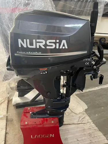 Vista 9 de NURSIA Motor fuera de borda de 4 tiempos de 12Hp con tanque de combustible