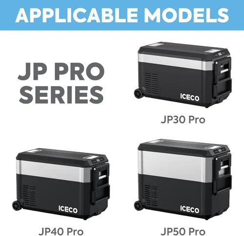 Vista 3 de ICECO Montaje deslizante para refrigerador portátil JP Pro Series, refrigerador de coche congelador deslizante