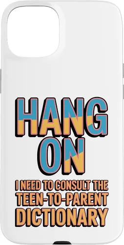 Vista 9 de Hang On I Need The Teen-to-Parent Dictionary Case for iPhone 17