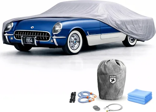Vista 15 de Chevrolet Corvette - Funda de coche para C1 (1953-1957), resistente a los arañazos, cubierta de automóvil para interiores, material ultra suave