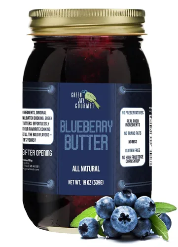 Vista 23 de Green Jay Gourmet Mantequilla de manzana - Untable de fruta 100% natural, sin gluten - Untable de manzana con manzanas, canela y especias
