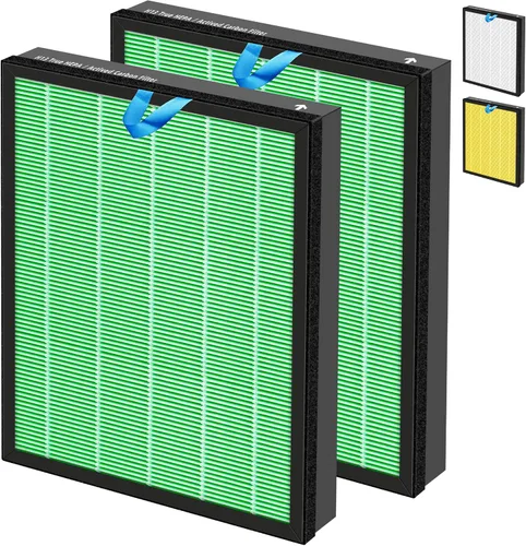 Vista 10 de Vital - Filtro de repuesto HEPA 100S para purificador de aire LEVOIT Vital 100S/100S-P, filtro de carbón activado de alta eficiencia H13 3 en 1