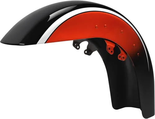 Vista 118 de HR3 Guardabarros delantero de whisky ámbar a juego compatible con Street Glide FLHX 2014 y Road Glide FLTRX 2016 (reemplazo para OEM)