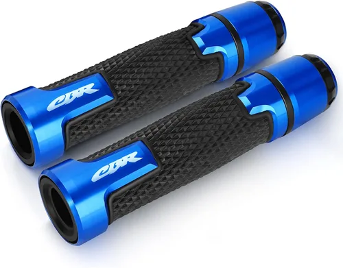 Vista 2 de Empuñaduras de motocicleta 7/8 "0.866 in Universal antideslizante manillar Grips para Honda CBR 600RR F4 F4I CBR 1000RR 954RR 929RR 900RR