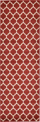 Vista 95 de Unique Loom Trellis Collection - Alfombra de área de Filadelfia, rectangular de 2 pies 2 pulgadas x 3 pies, color morado y marfil