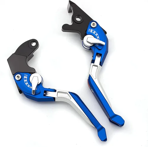 Vista 11 de Palancas de embrague de freno plegables 3D Rhombus para motocicleta Yamaha XTZ125 Xtz 125 2014-2018 2015 2016 2017 palanca de embrague de freno