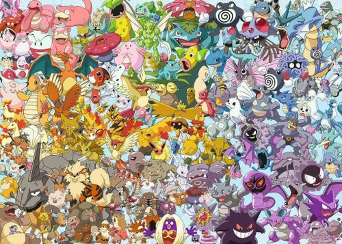 Vista 2 de Ravensburger Pokémon - Rompecabezas de desafío de 1000 piezas para adultos y niños a partir de 12 años