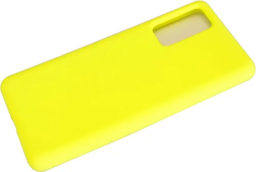 Vista 5 de Para Samsung Galaxy S20 FE 5G (SM-G781) - Funda de silicona Nano - NS1 Amarillo