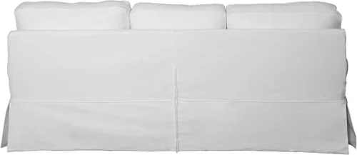 Vista 4 de Sunset Trading SU-117600SC-423080 Horizon Sofa - Juego de funda deslizante - Funda extraíble, blanco cálido