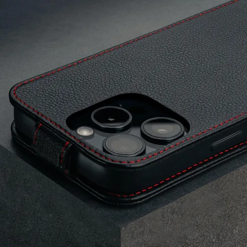 Vista 4 de TORRO Funda con tapa compatible con iPhone 16 Pro Max - Funda de piel prémium tipo cartera con ranuras para tarjetas