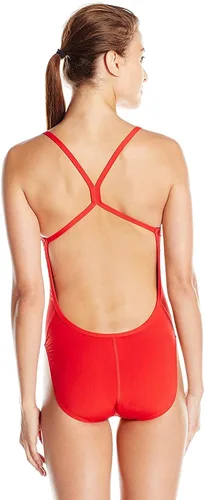 Vista 3 de adidas Traje de baño de una pieza con espalda en C para mujer