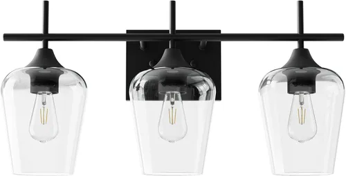 Vista 12 de VONLUCE Lámpara de tocador de baño, lámpara de baño de 2 luces sobre el Níquel