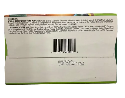 Vista 3 de African Pride Olive Miracle - Relajante acondicionador profundo sin lejía, kit regular de 8