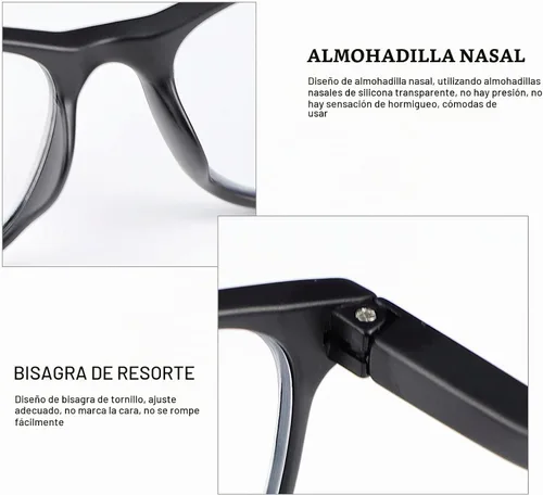 Vista 5 de Gafas de sol fotocrómicas de transición para hombres y mujeres con bisagra de resorte miopía miopía Anit UV Gafas de sol Negro