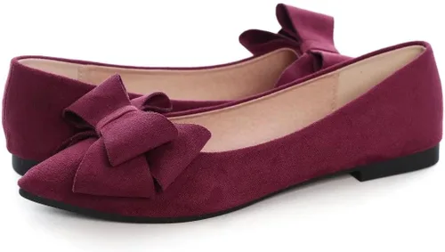 Vista 2 de TN TANGNEST Zapatos de vestir con punta puntiaguda y cómodos para mujer