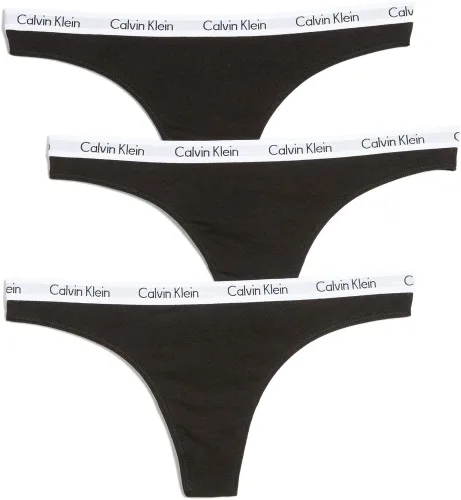 Vista 52 de Calvin Klein Paquete de 3 tanga carrusel B (qp1259-202)/B