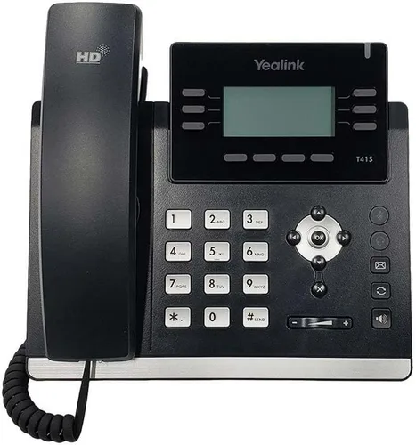 Vista 3 de Yealink SIP-T41S WIFI Teléfono de escritorio con accesorios - Negro (renovado)