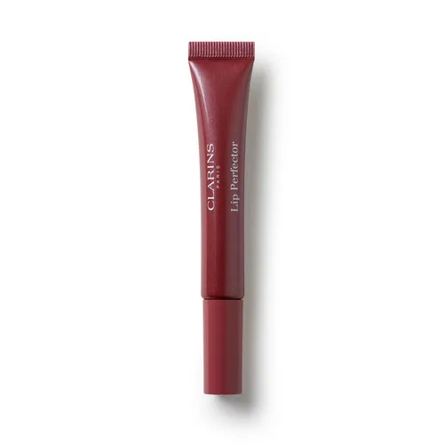 Vista 25 de Clarins Lip Perfector Peptide Plumping and Hydrating Lip Gloss Instant Shine With Sheer, Shimmer Finish Non-Sticky Texture with Vanilla Scent