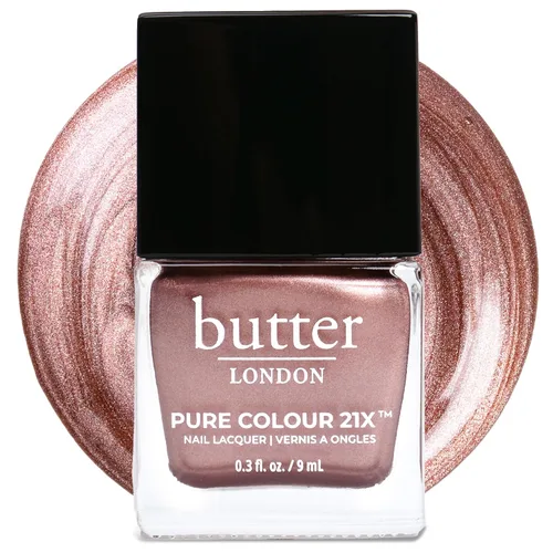 Vista 18 de butter LONDON PC21X Esmalte de uñas – Secado rápido, color de larga duración con acabado similar al gel y laca de uñas resistente a las virutas que