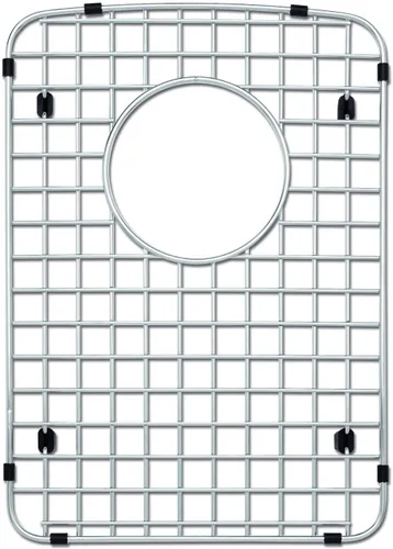 Vista 3 de BLANCO Rejilla de fregadero de acero inoxidable con diamante, tazón pequeño