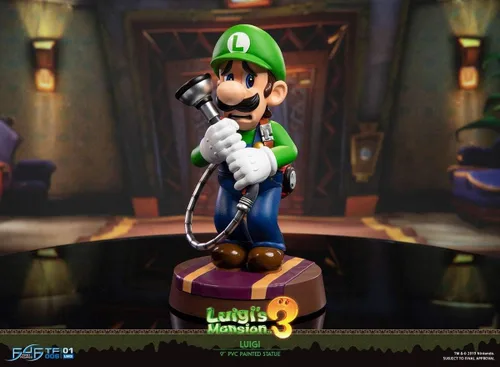 Vista 5 de First4Figures Luigi's Mansion Luigi (estándar) - Figura coleccionable de PVC