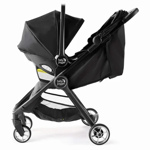Vista 12 de Baby Jogger Maxi COSI, Be Safe, Adaptador de asiento de coche Cybex Compatible con cochecito doble City Mini 2, cochecito doble City Mini GT2