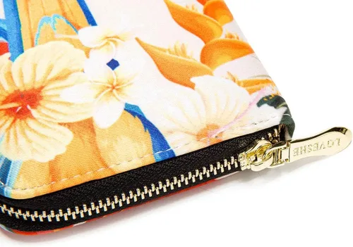 Vista 138 de Cartera de mano para mujer, estilo bohemio, con RFID, elegante, espaciosa con correa para viajes, capacidad para tarjetas, teléfono, dinero