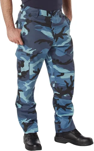 Vista 48 de Rothco: pantalones tácticos BDU – Pantalones cargo resistentes para senderismo al aire libre, EDC, uniforme de trabajo Uniforme de combate