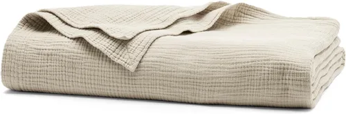 Vista 11 de BOLL & BRANCH Dream - Manta para cama, matrimonial/Queen, color azul marino Marina costera