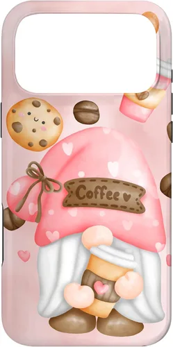 Vista 22 de Cute Coffee Gnomie for Garden Gnome Lovers and Gardener Case for iPhone 17