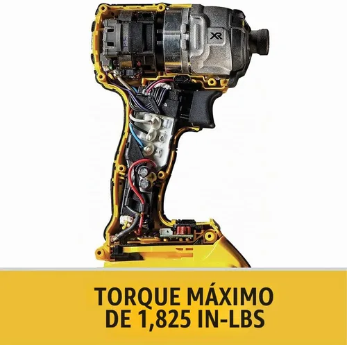 Vista 6 de * DEWALT DCF887P1 20V MAX XR 1/4 pulgadas Kit de controlador de impacto (5ah)