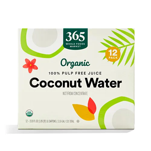 Vista 16 de 365 by Whole Foods Market, Agua de coco, 100% sin pulpa, 17.6 onzas líquidas