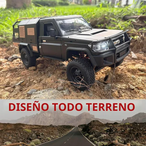 Vista 6 de HLSFWDRIVE MN82S RC Truck 1/12 RC Crawler Toyota Land Cruiser