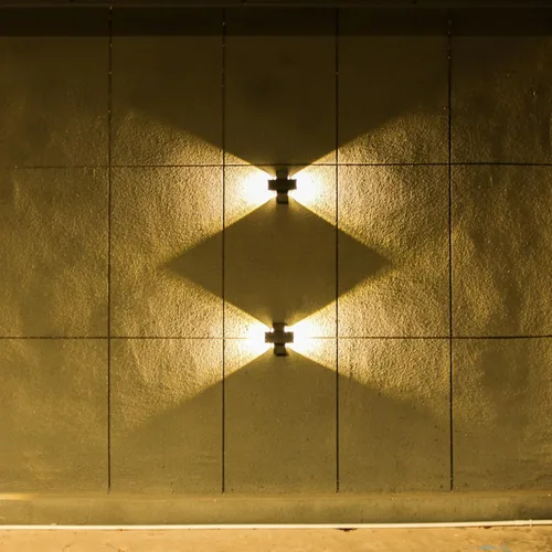 Vista 9 de ASLIDECOR Luces solares de pared con 2 modos de luz blanca cálida/blanco frío, iluminación decorativa impermeable para exteriores con panel solar