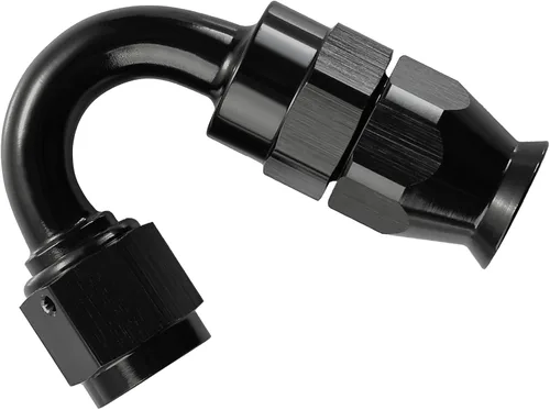 Vista 13 de EVIL ENERGY 3AN PTFE montaje extremo de manguera 30 grados negro para manguera de PTFE solamente