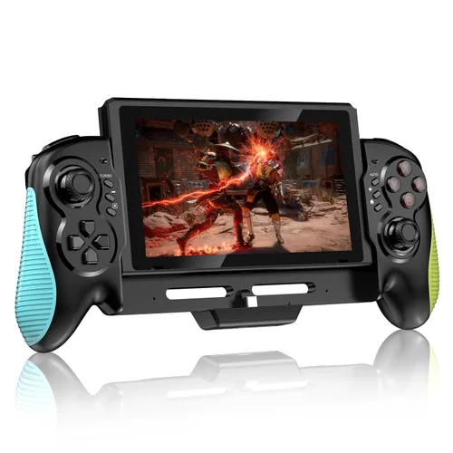 Vista 8 de Upgraded Wireless Controller for Switch/Lite/OLED/Switch 2 Pro Controller for Switch Remote Joystick Gamepad Supports Wake up, Gyro Axis, Turbo