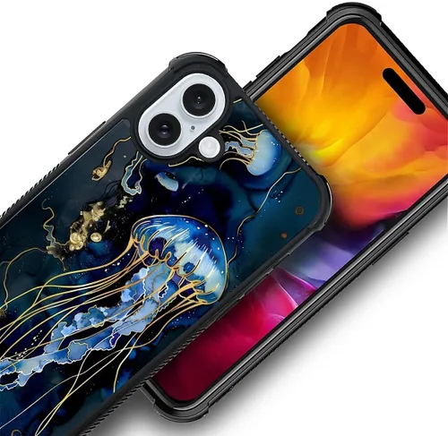 Vista 954 de Funda compatible con iPhone 15, diseño de elefantes africanos, diseño increíble a prueba de golpes, antiarañazos, carcasa trasera de policarbonato
