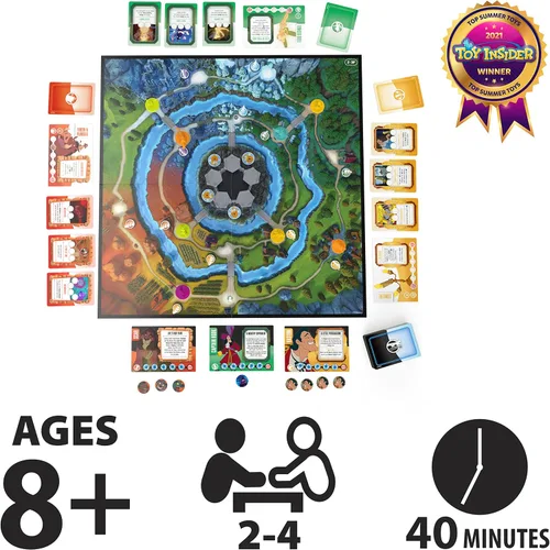 Vista 3 de Disney Sidekicks - Juego de mesa de estrategia cooperativa con figuras esculpidas personalizadas, para familias, adultos y niños a partir de 8 años