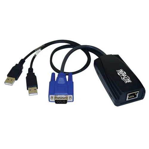 Vista 5 de TRIPP LITE Unidad de interfaz de servidor USB de conmutador KVM HD15 USB RJ45, paquete de 8 (B078-101-USB-8)