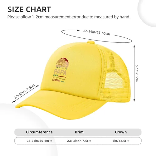 Vista 4 de Gorra de béisbol con leyenda del mito del Papa Man
