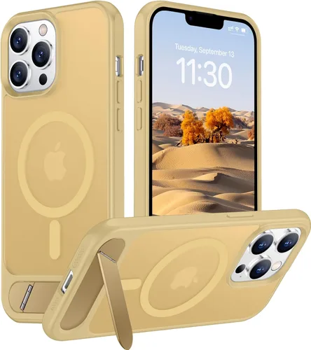 Vista 261 de Funda para iPhone 11 con compatibilidad magnética, [Soporte invisible incorporado][Compatible con MagSafe]