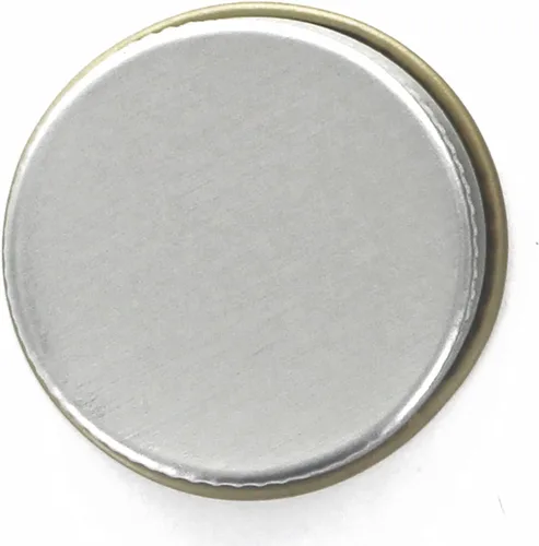 Vista 3 de Home Brew Ohio Tapones de rosca de metal plateado de 1.102 in - 144 CT