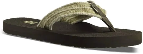 Vista 2 de Teva Mush II ojotas de lona para hombre.